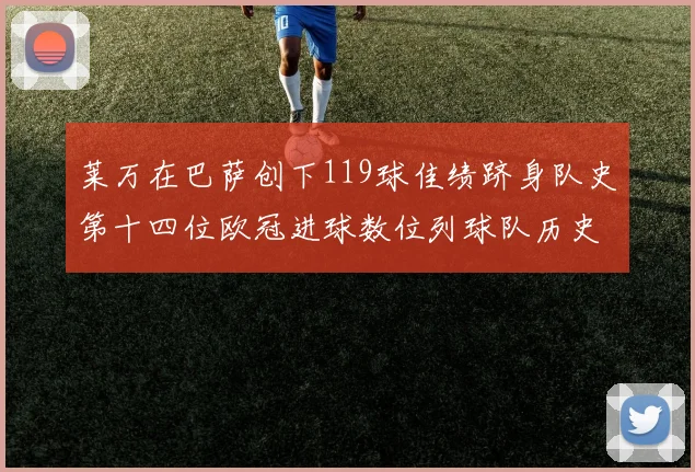 莱万在巴萨创下119球佳绩跻身队史第十四位欧冠进球数位列球队历史第四
